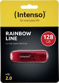 INTENSO 128GB Rainbow Line USB2.0 BELLEK